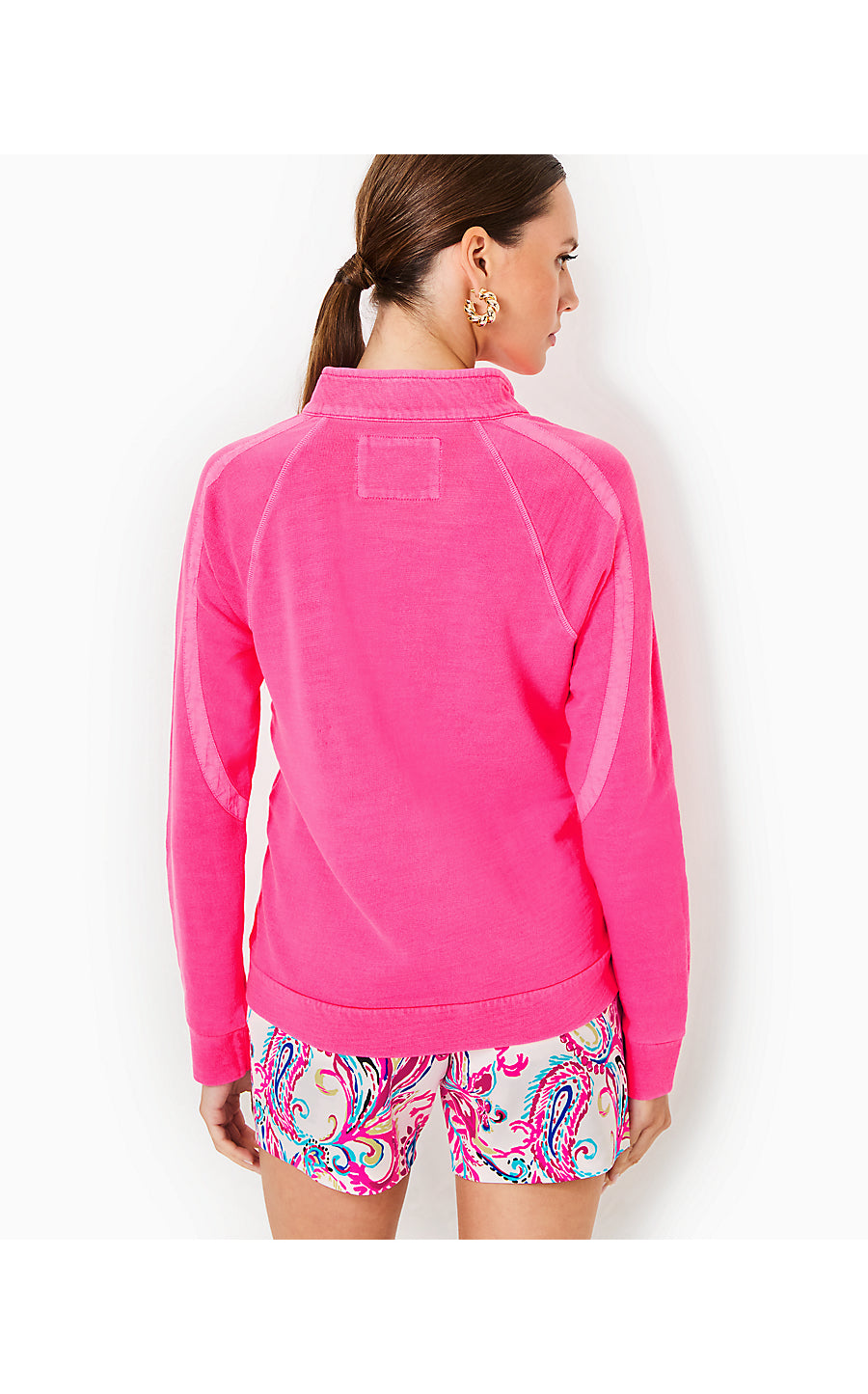 ASHLEE PULLOVER | PASSION FRUIT PINK