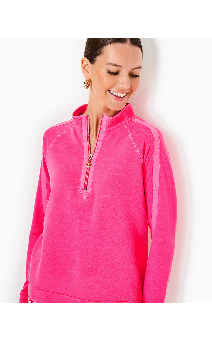 ASHLEE PULLOVER | PASSION FRUIT PINK