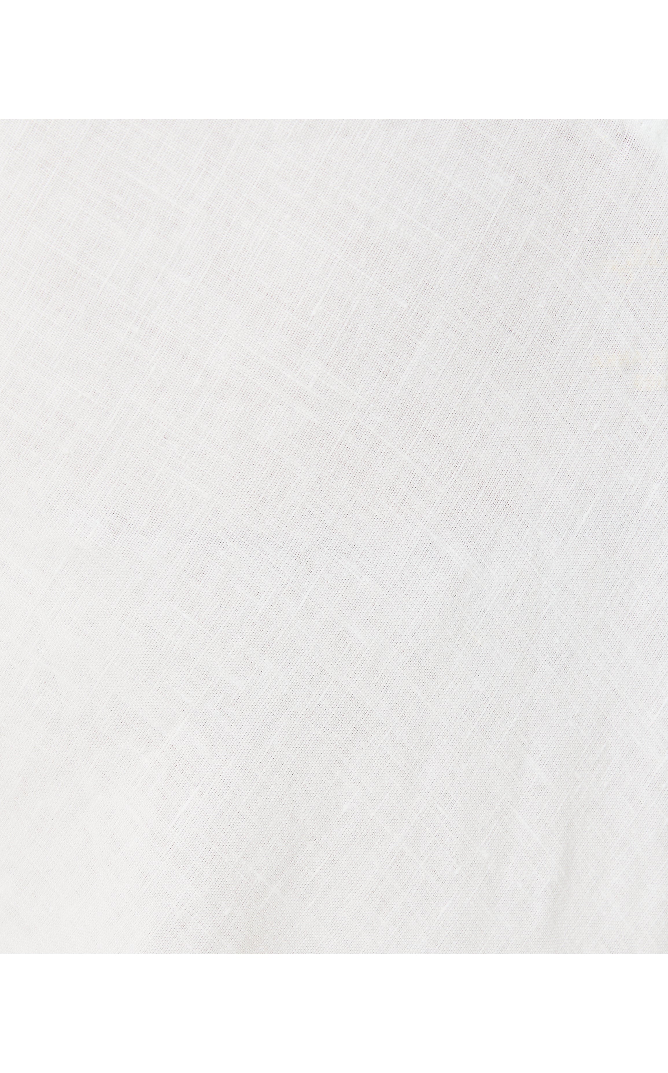 Florin Sleeveless Linen Top | Resort White