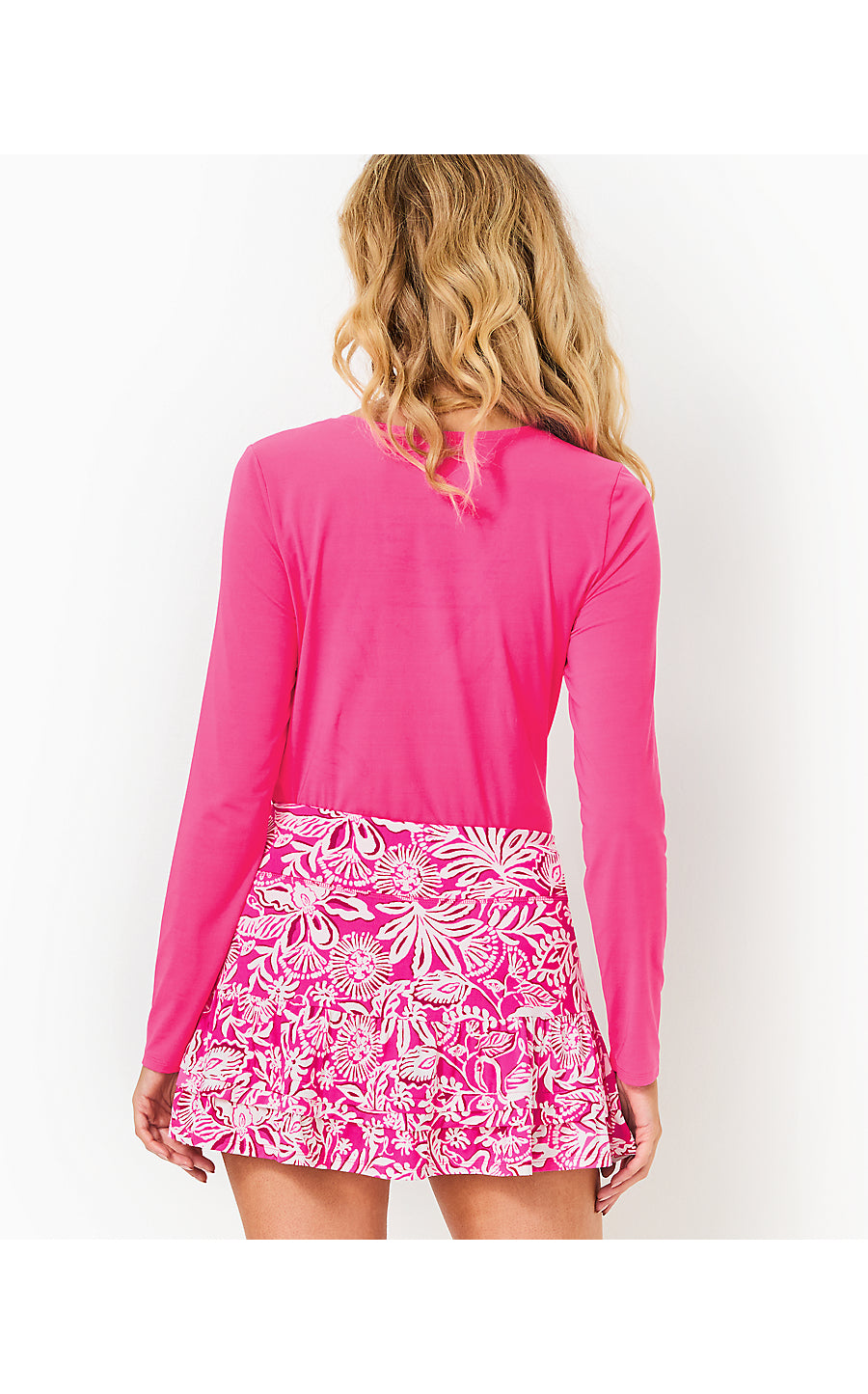 AQUALINA SKORT UPF 50+ | PASSION FRUIT PINK ABSOLUTELY FLAMAZING