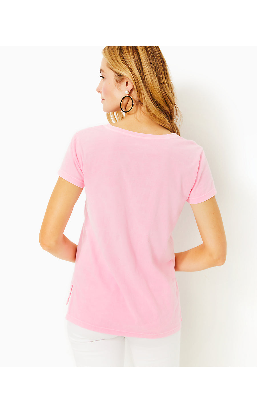 Meredith Tee | Conch Shell Pink