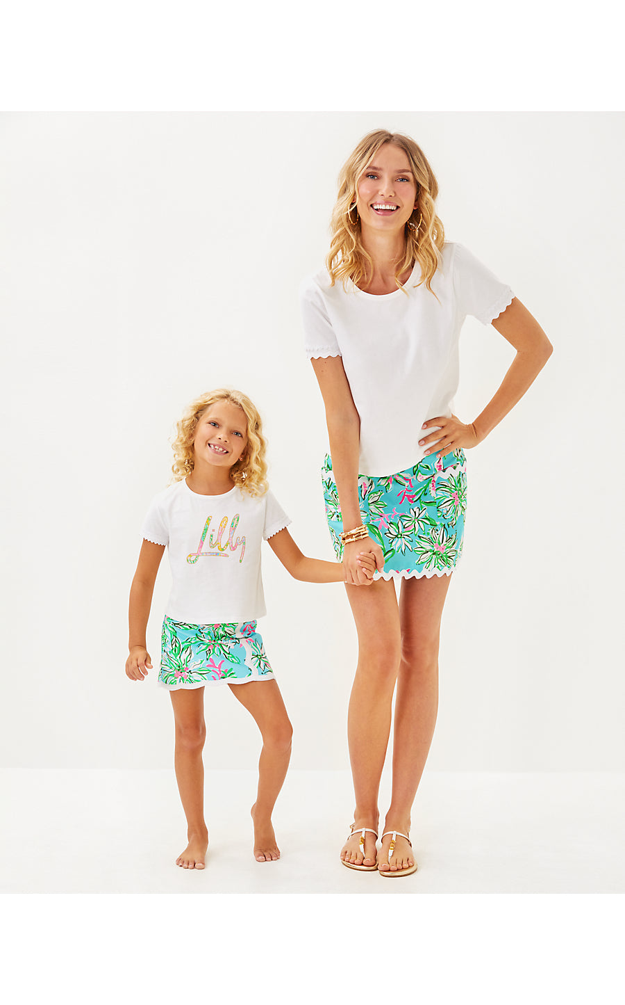 MINI RALLY TEE | MULTI BRIGHT DELIGHT PATCH LILLY KIDS GRAPHIC