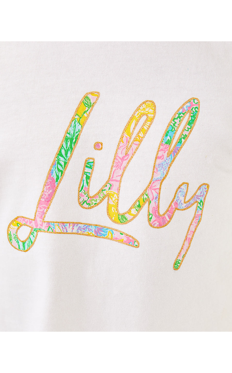 MINI RALLY TEE | MULTI BRIGHT DELIGHT PATCH LILLY KIDS GRAPHIC