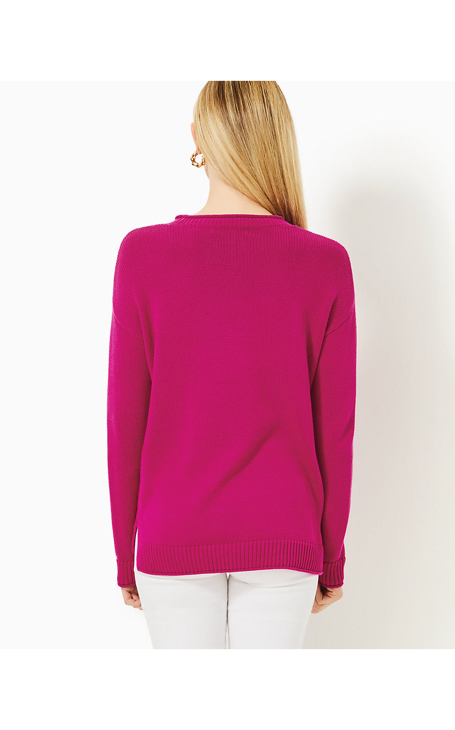 BAYPORT SWEATER | MYSTIQUE PINK