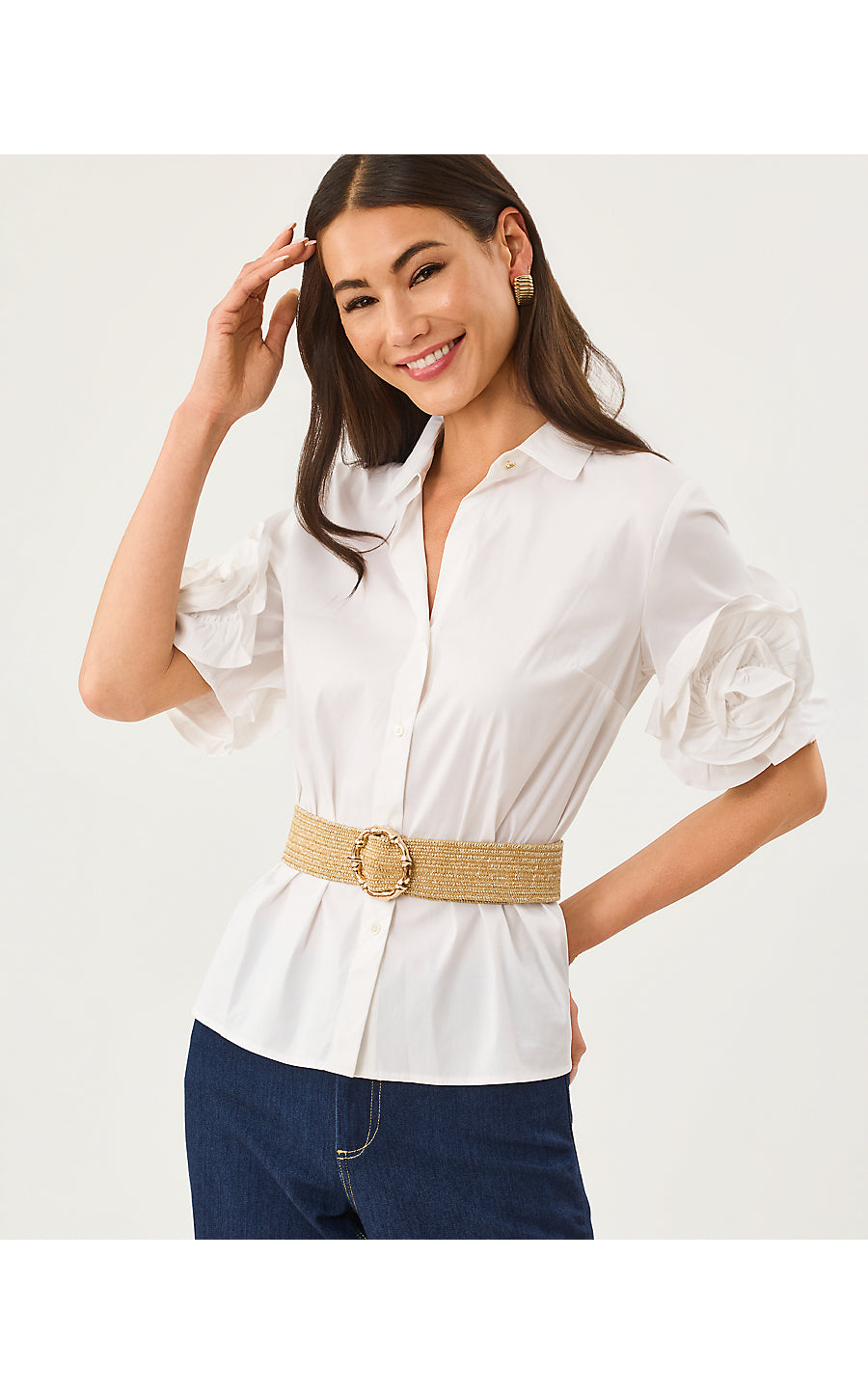 ARTA BELT | GOLD METALLIC