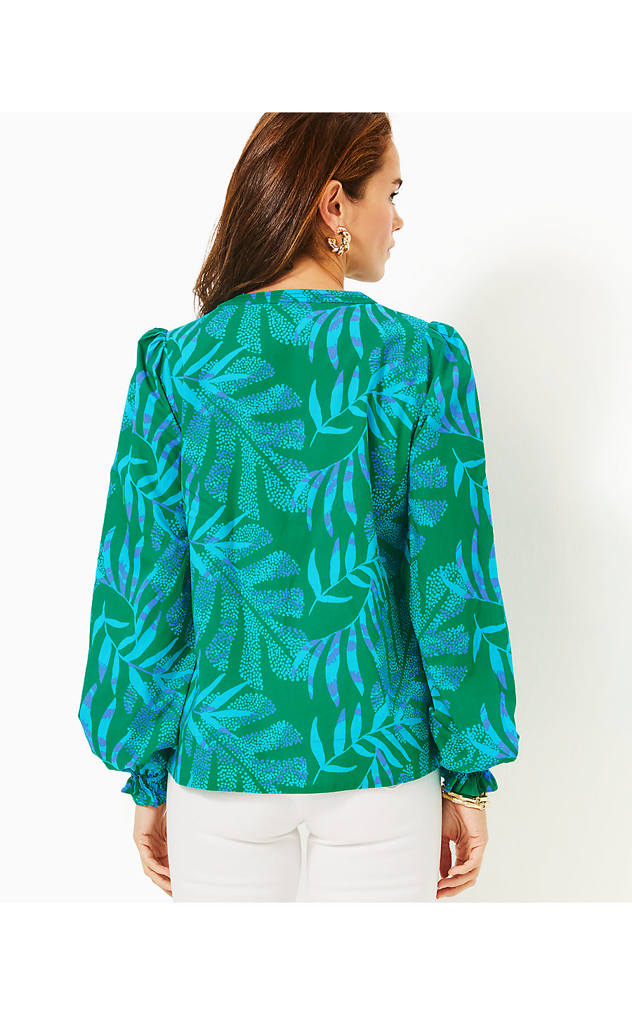 COULTER LONG SLEEVE COTTO | FIDDLE LEAF GREEN ITS A JUNGLE OUT THERE