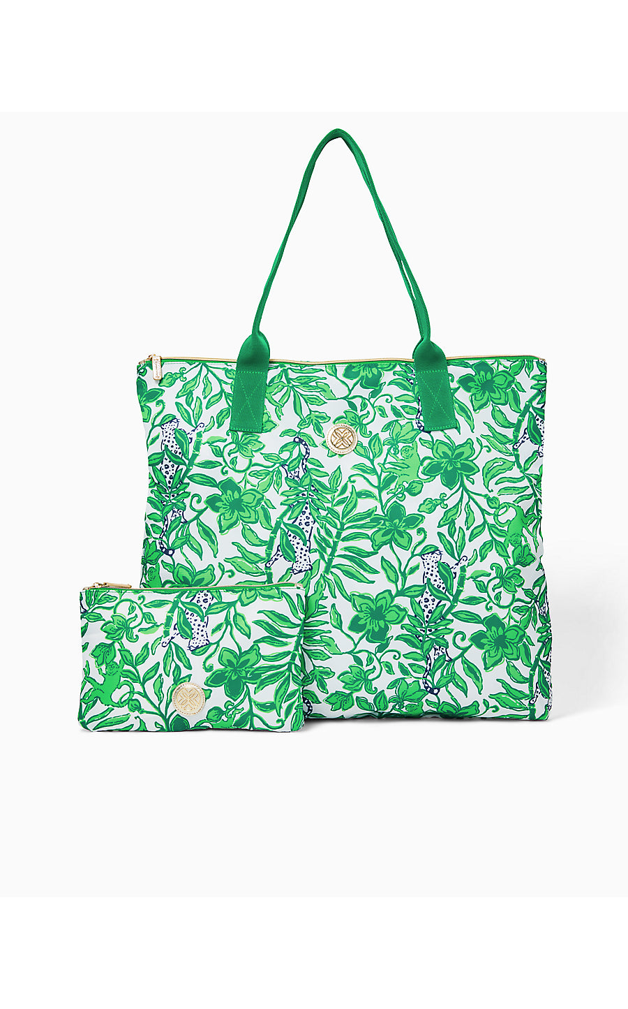 PIPER PACKABLE TOTE | FIDDLE LEAF GREEN