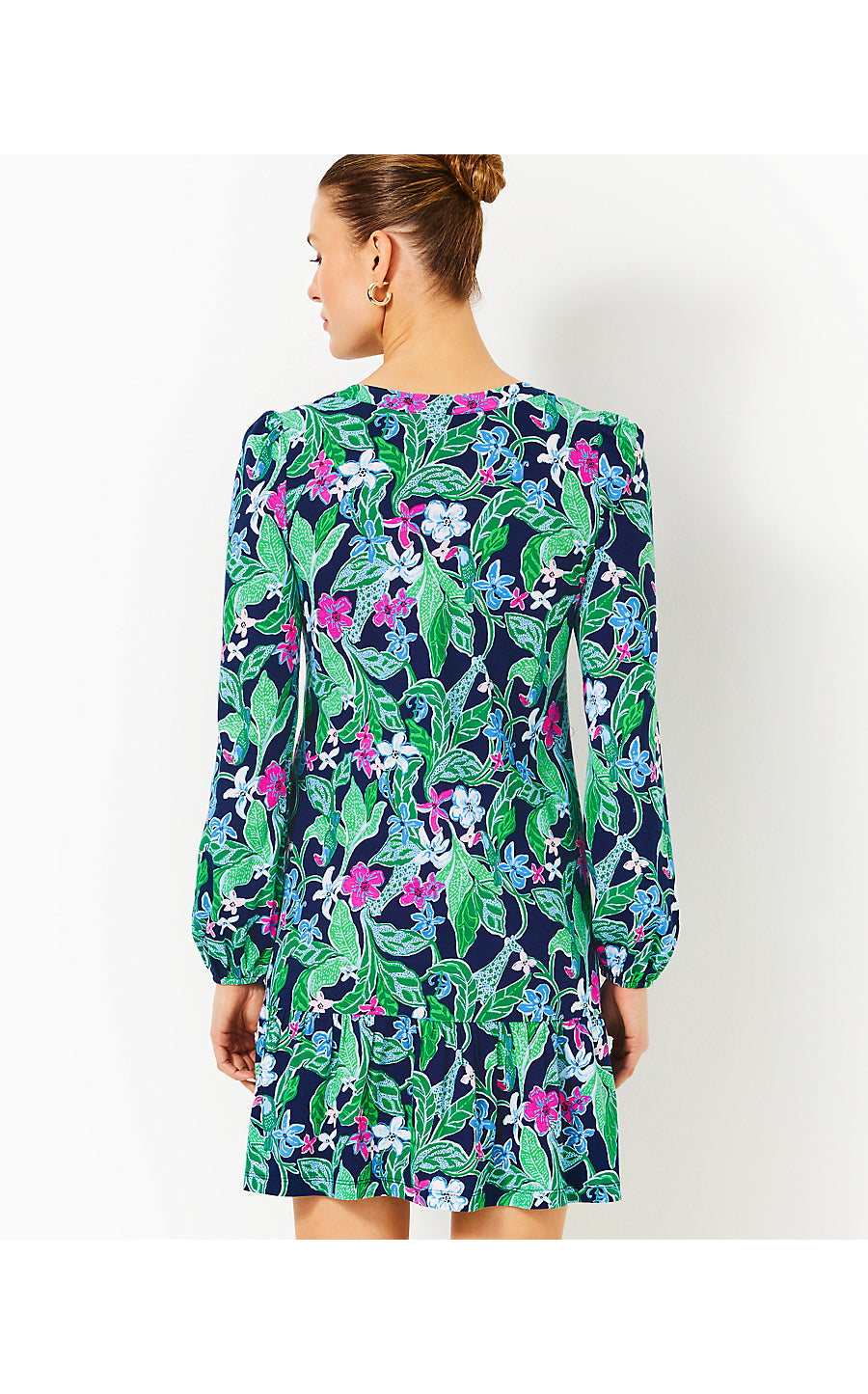 ALYSSA LONG SLEEVE DRESS | MULTI