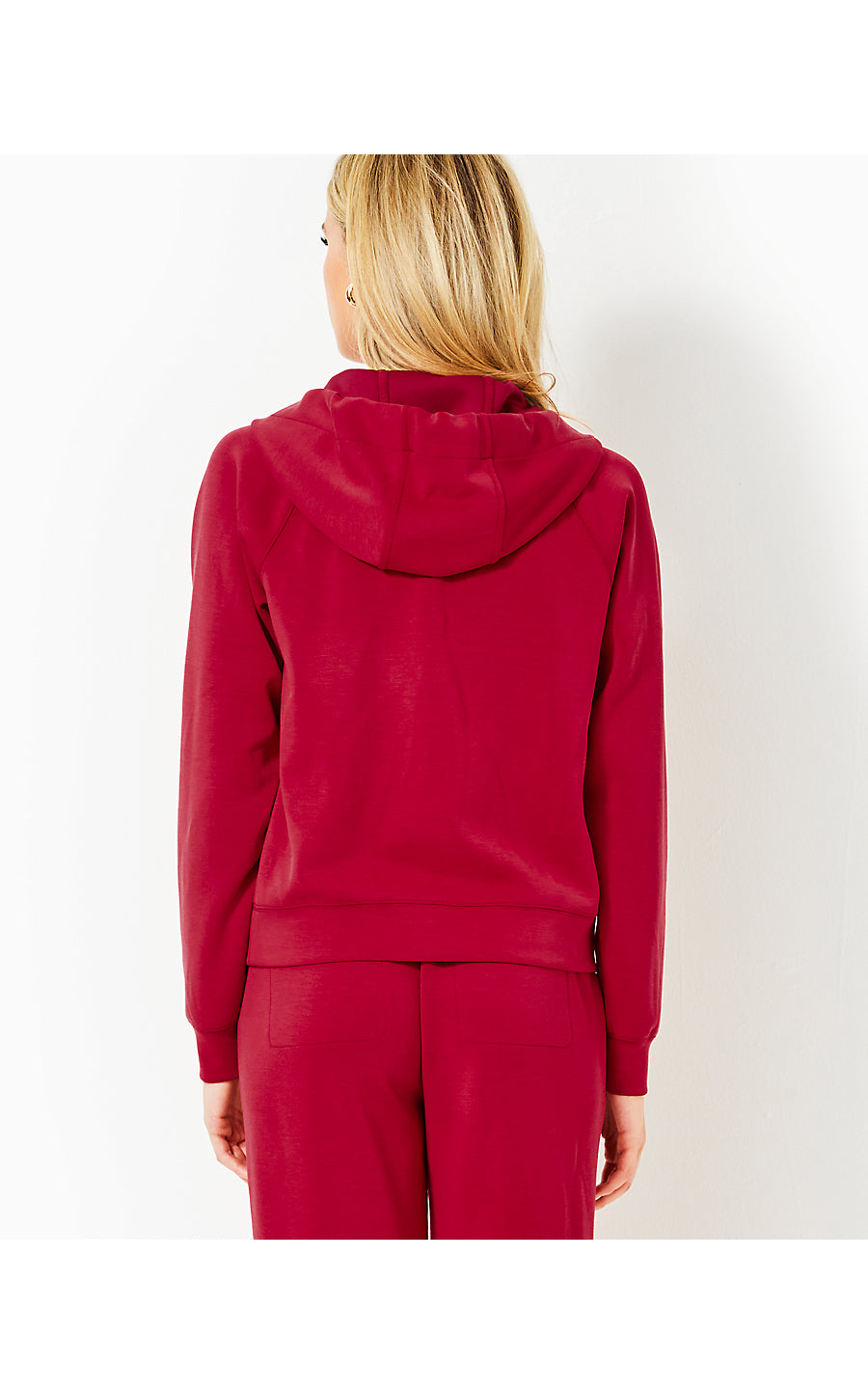 KENDY UPF+ PULLOVER |MALBEC RED