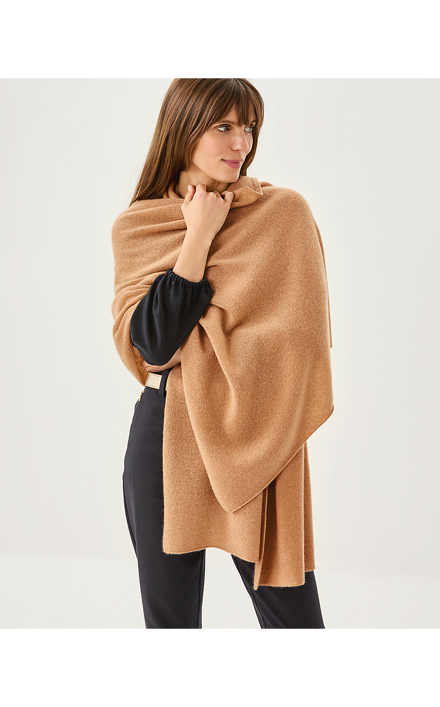 LANELLE CASHMERE WRAP | HEATHER RATTAN