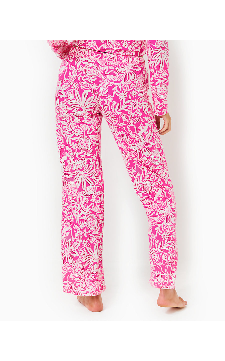 PJ KNIT PANT | PASSION FRUIT PINK ABSOLUTELY FLAMAZING