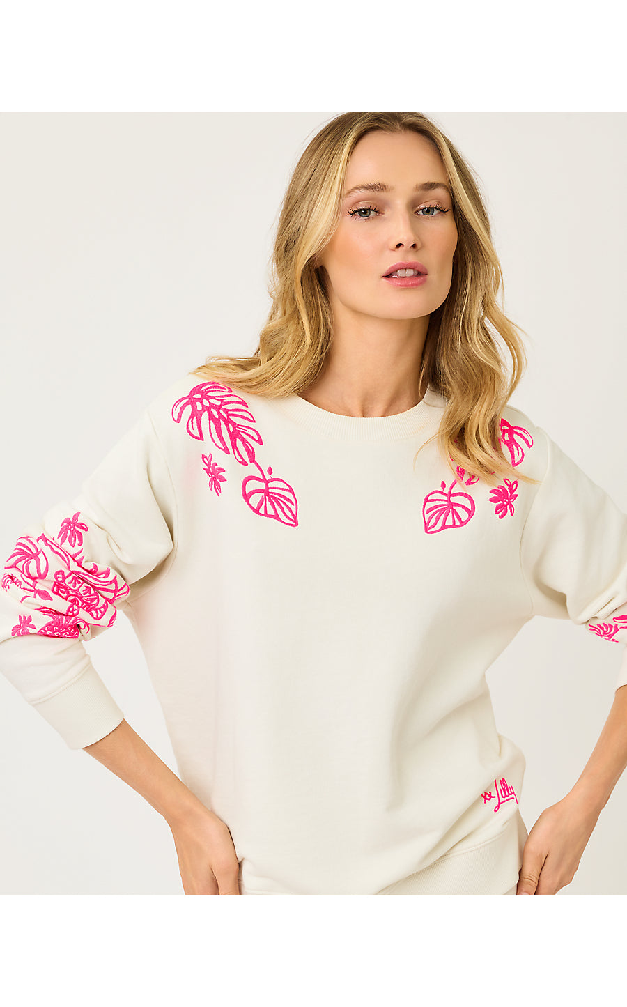 BALLAD LONG SLEEVE SWEATS | COCONUT SAFARI