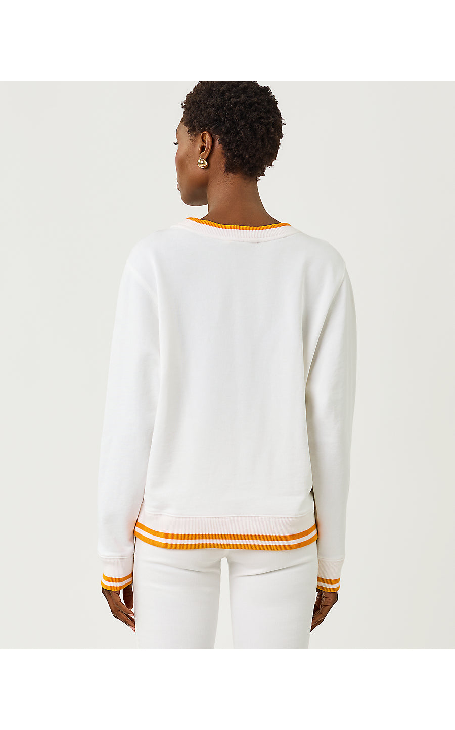 BALLAD LONG SLEEVE SWEATS | MULTI FRESH SQUEEZED EMBROIDERY