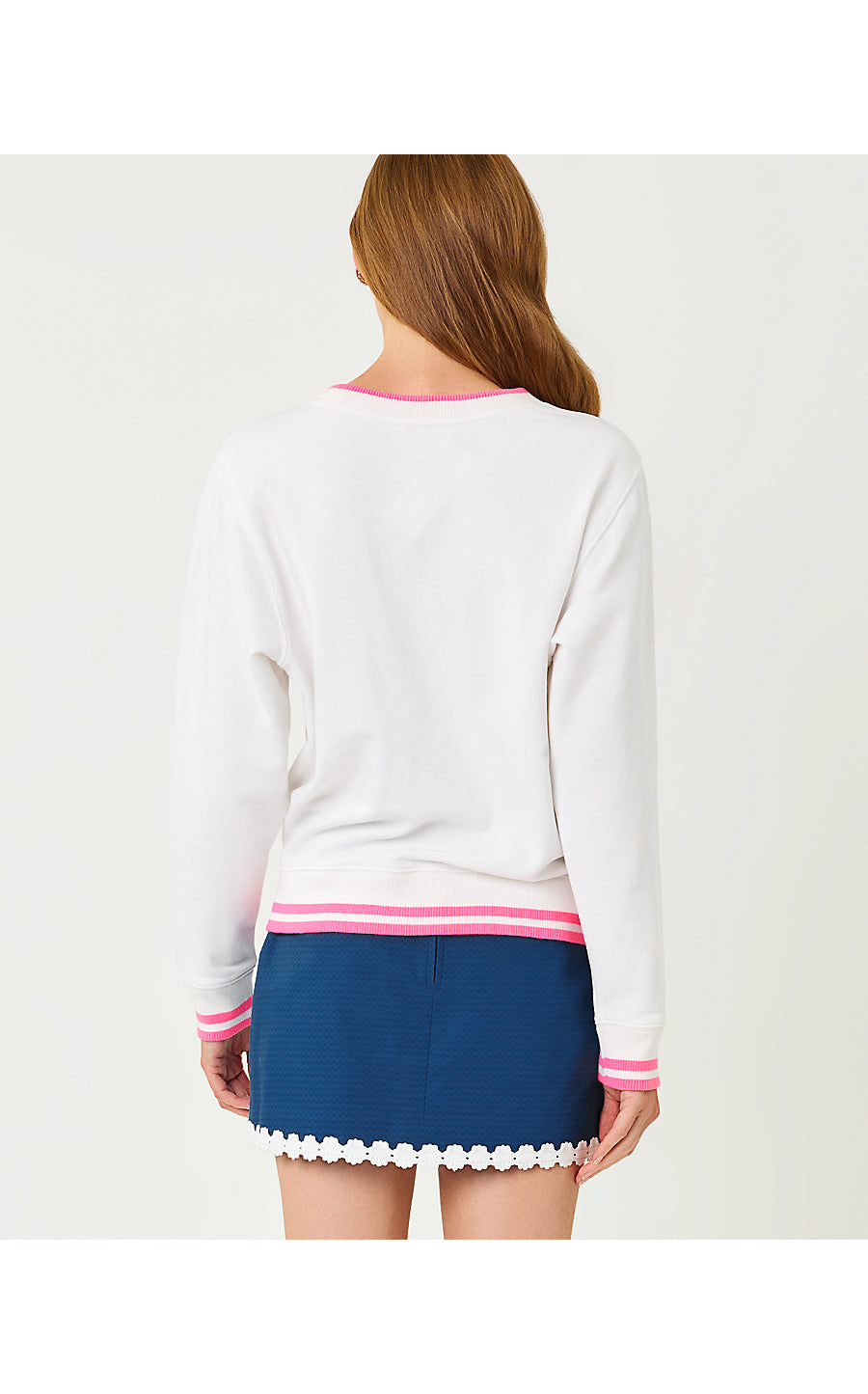 BALLAD LONG SLEEVE SWEATS | MULTI SOCIETY CRAB EMBROIDERY