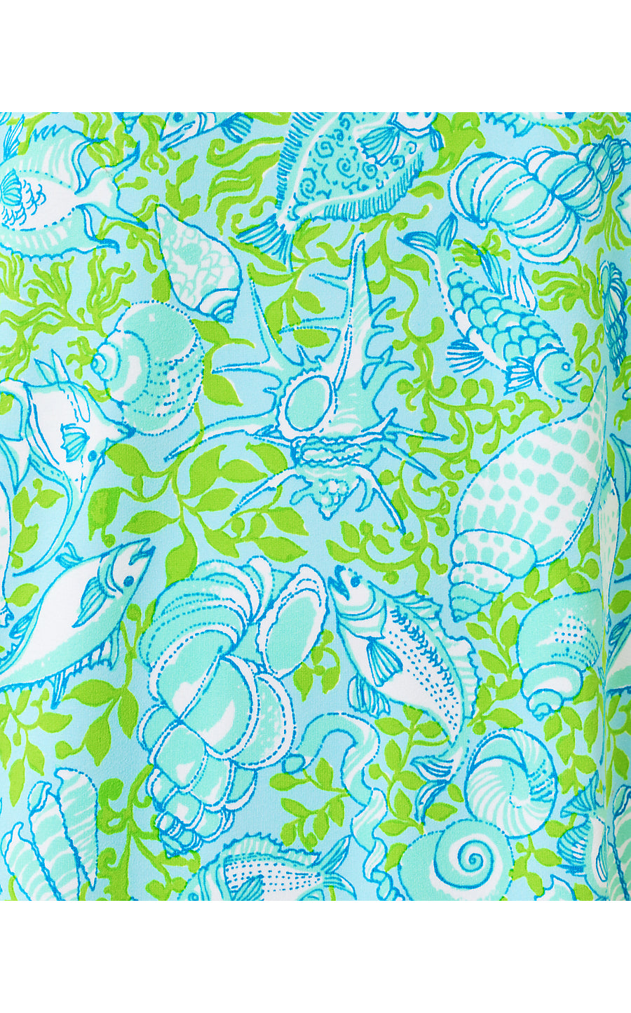 DUNE UPF 50+ SHORT SLEEVE DFRESS | DAY DREAM BLUE THROW ME A LINE
