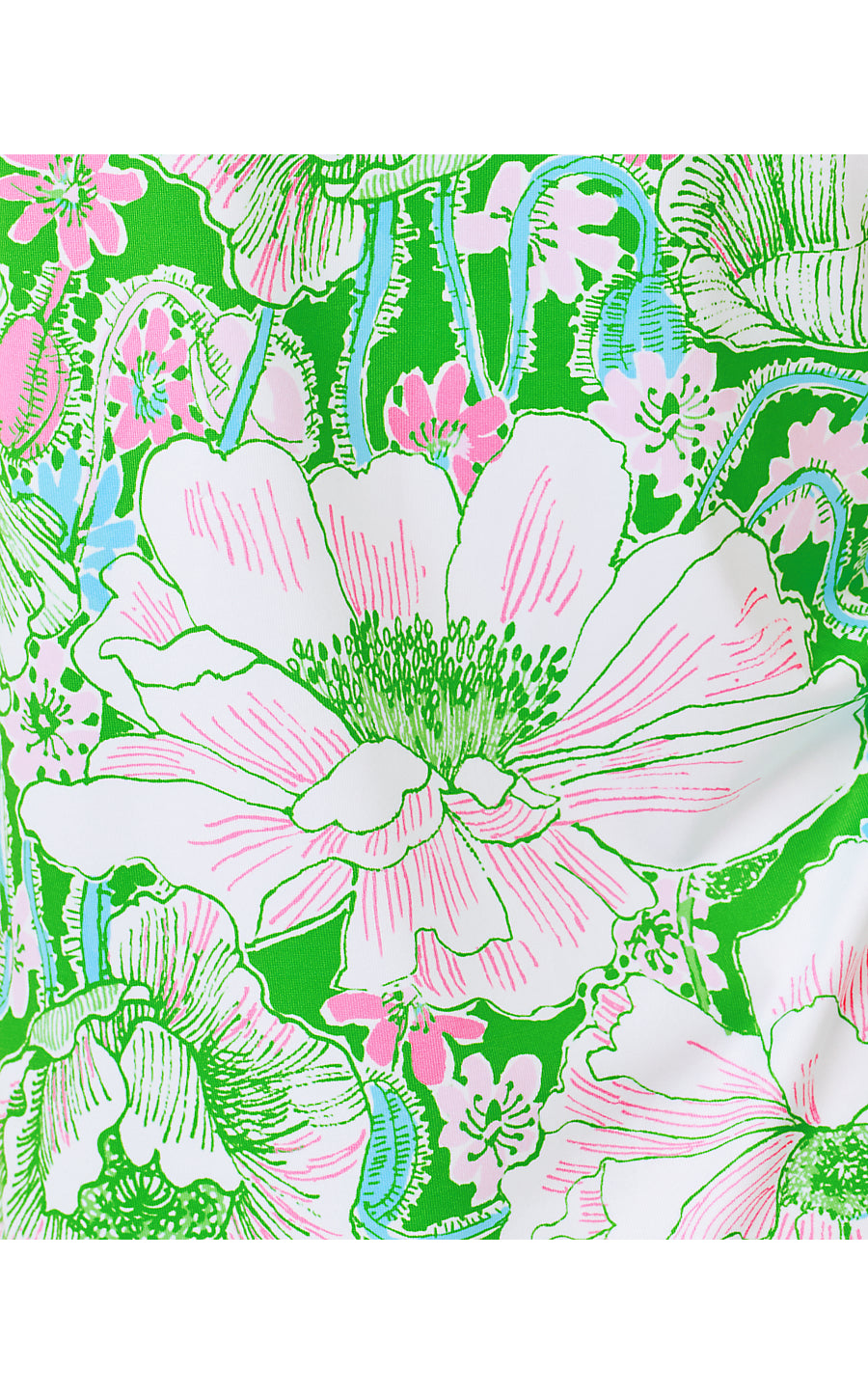 DUNE UPF 50+ SHORT SLEEVE | PUTTING GREEN POPPYLAND