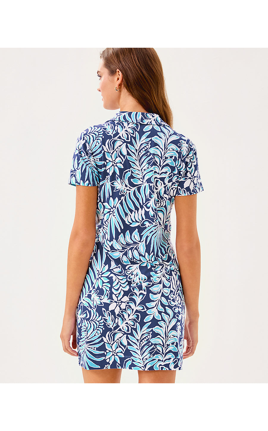 DUNE UPF 50+ SHORT SLEEVE | SAPPHIRE POOL SUMMER SHORELINES