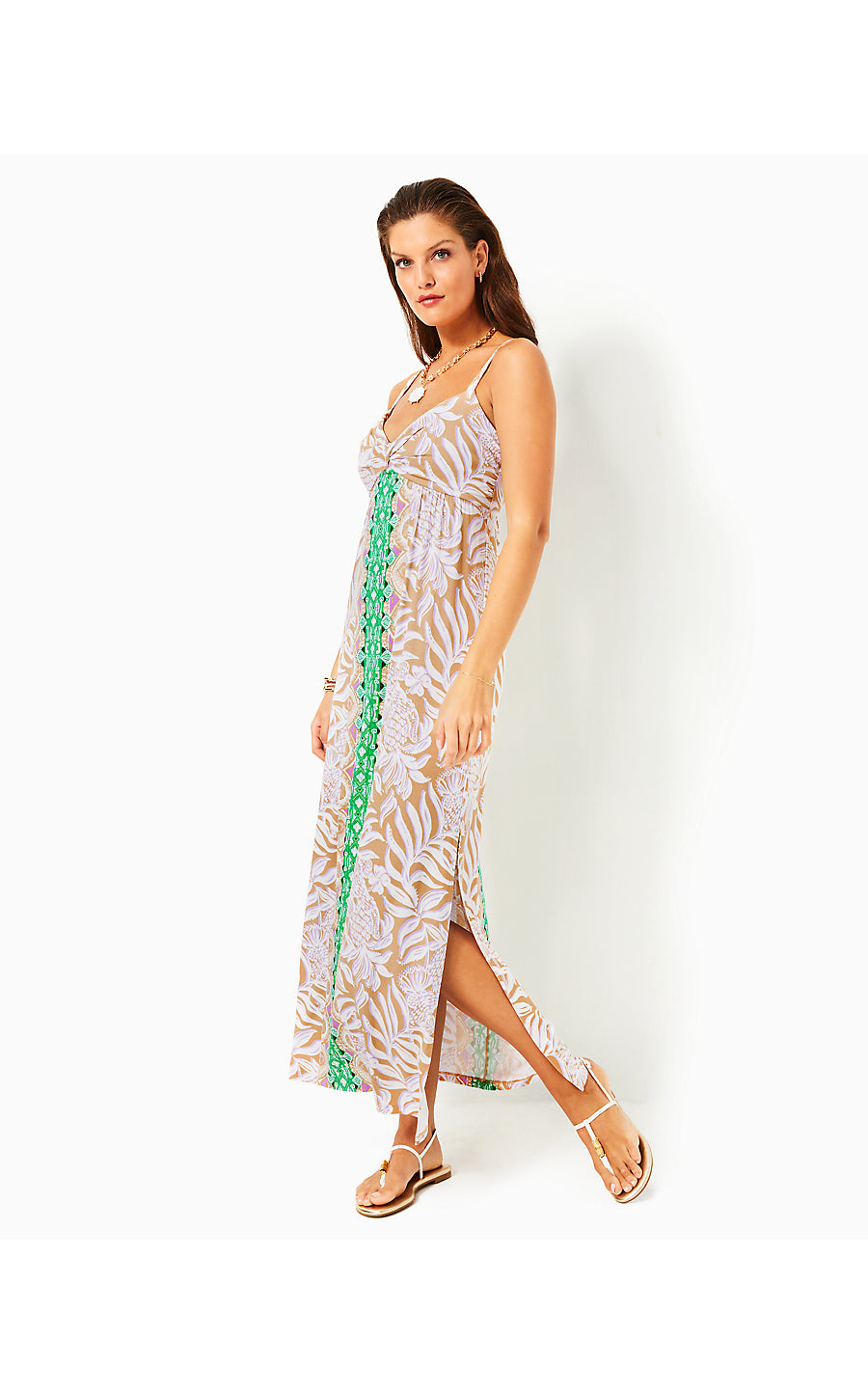 Floralie Maxi Dress | Multi Bon Vivants Engineered