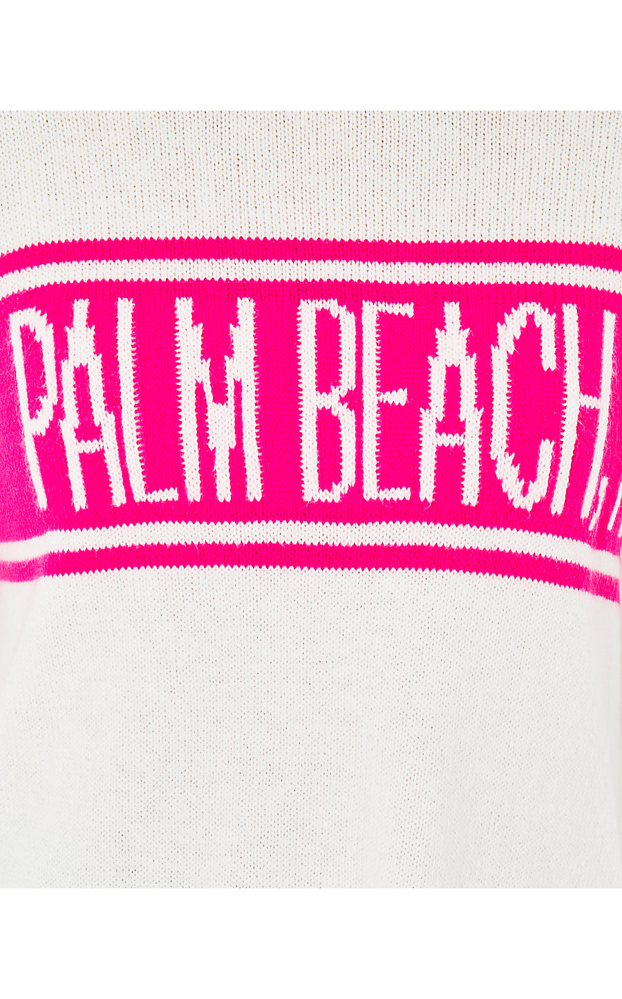 KELSA SWEATER | PASSION FRUIT PINK PALM BEACH FL JACQUARD