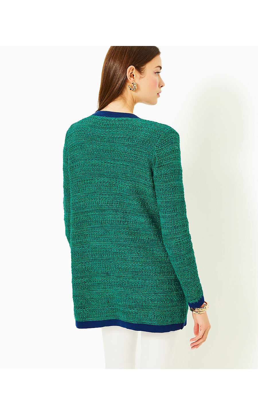 TANNERY SWEATER SET | DEEP LAGOON MOONLIGHT TWEED