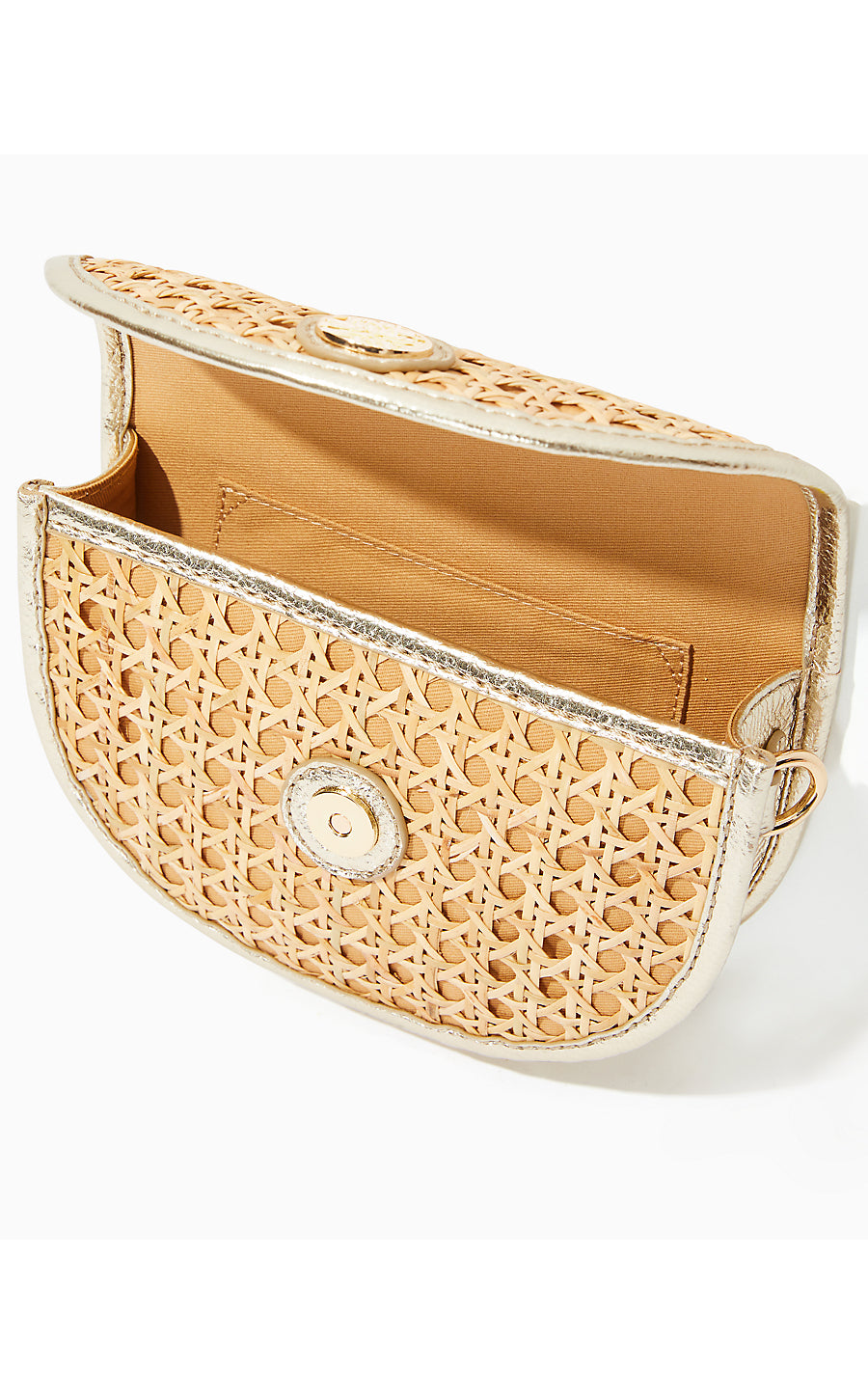 Camille Cane Belt Bag | Natural