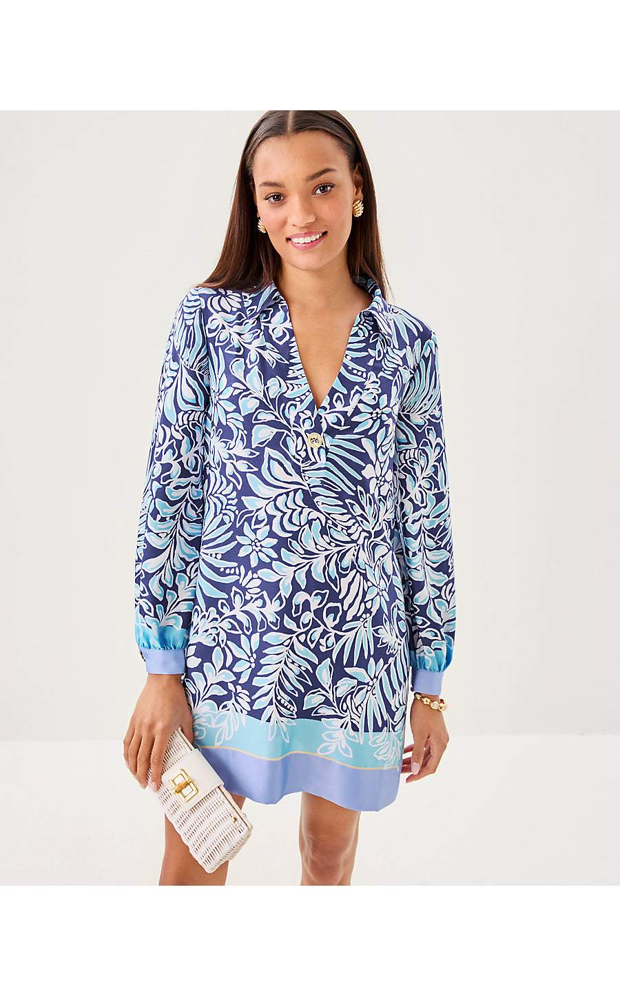 IRALANNE L/S POPOVER SHIRTDRESS| SUMMER SHORELINE