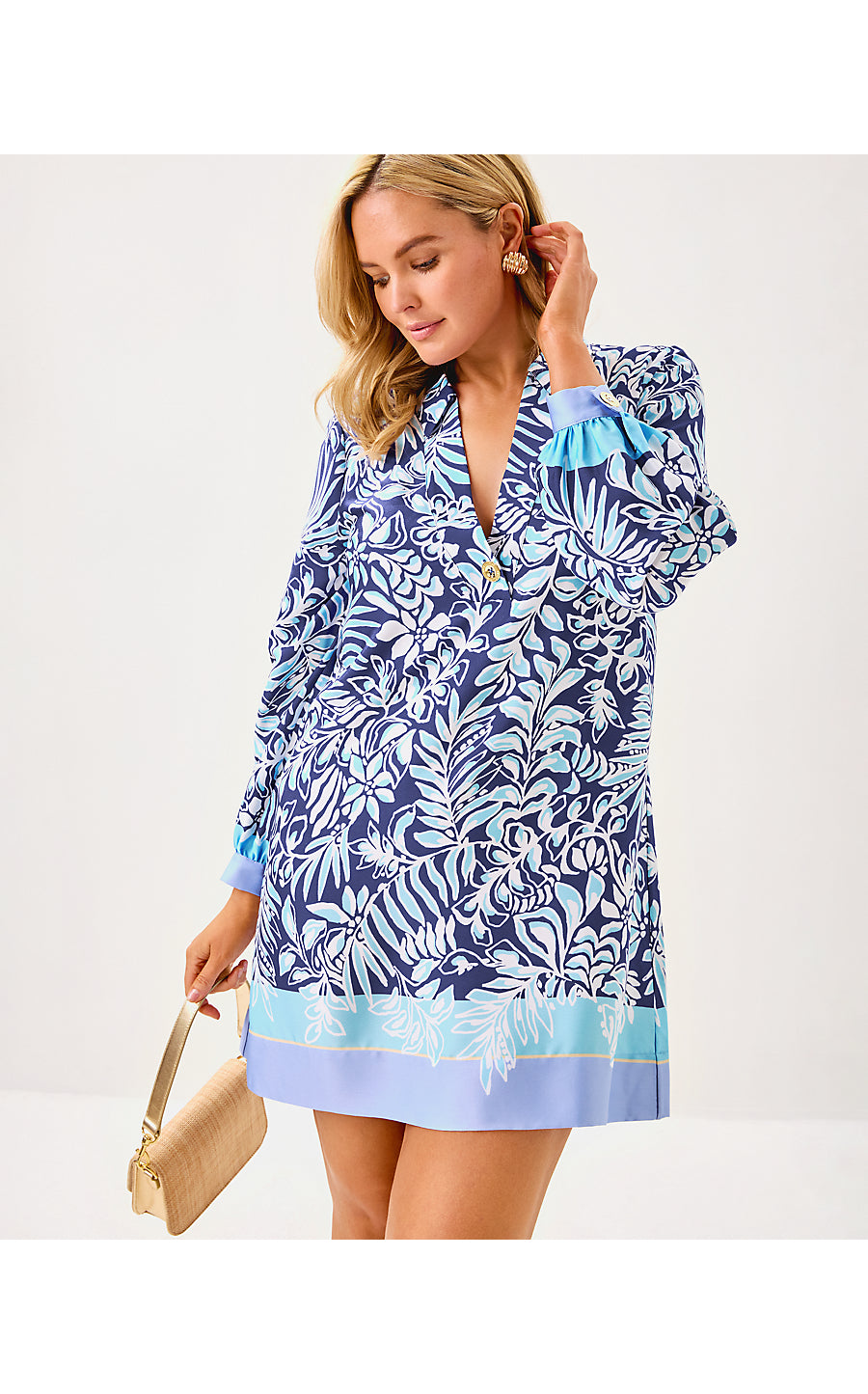 IRALANNE L/S POPOVER SHIRTDRESS| SUMMER SHORELINE