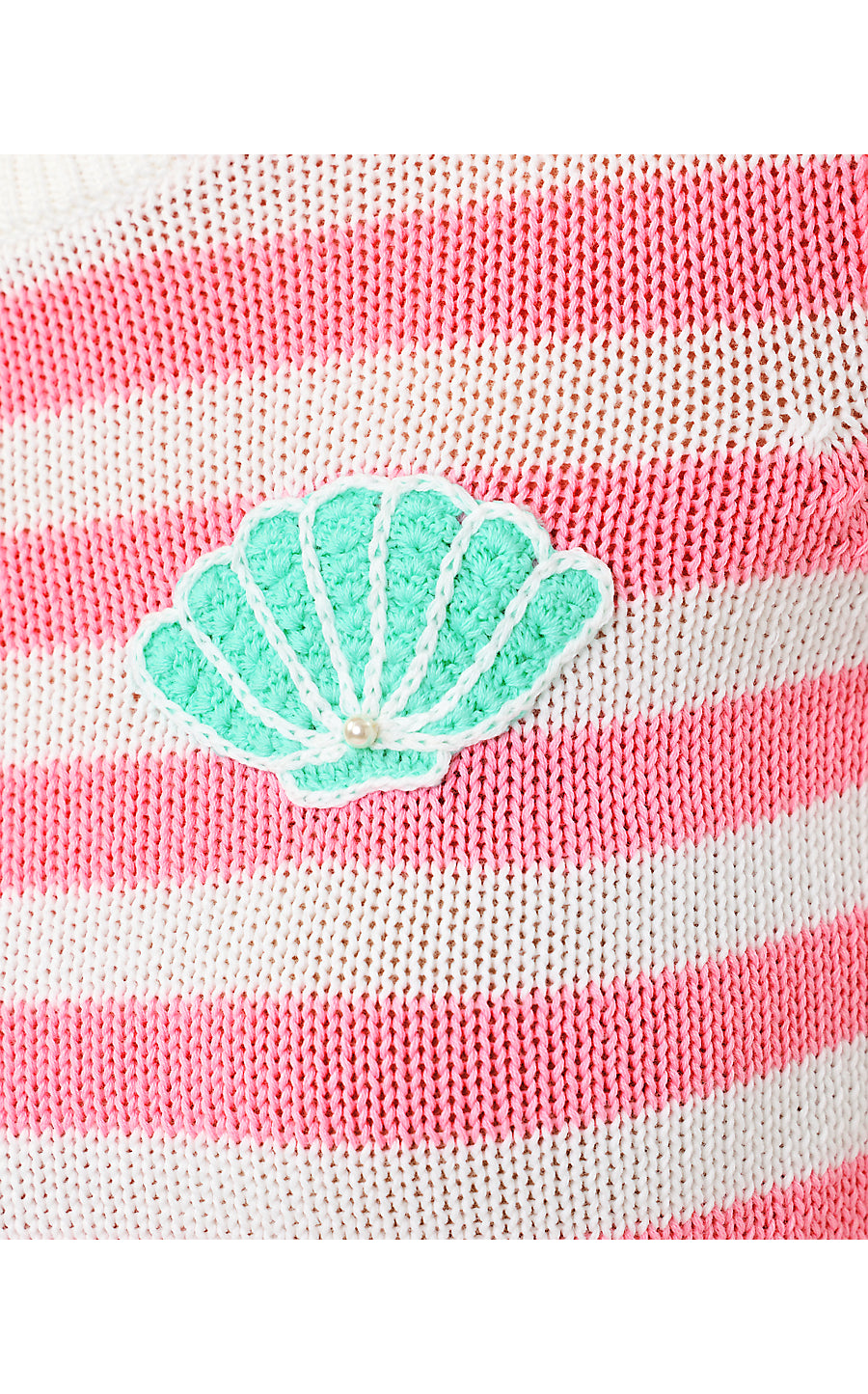 KELLYN SWEATER | CONCH SHELL PINK NAUTI STRIPE