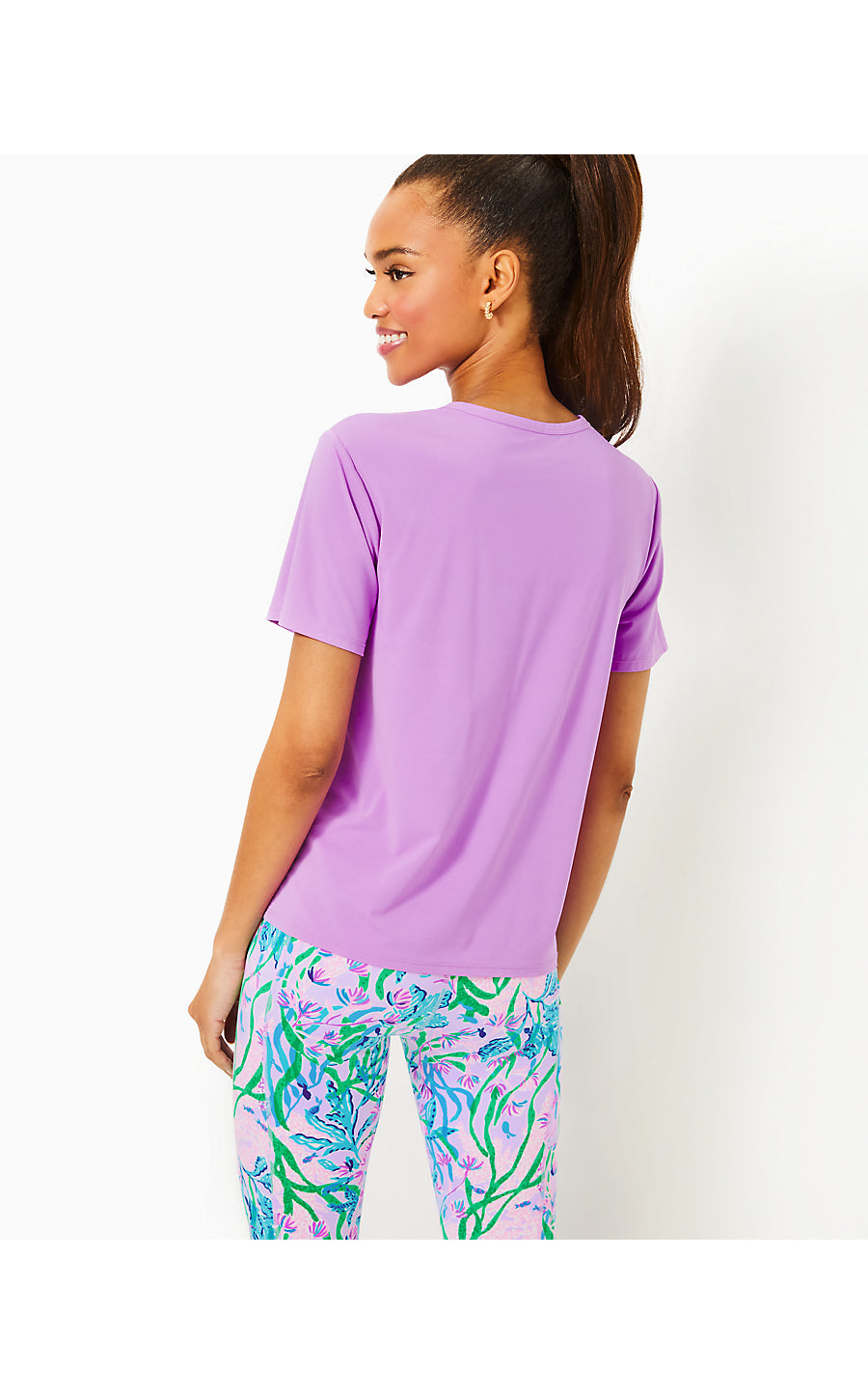 Rally Active Tee Upf 50+ | Lago Lilac