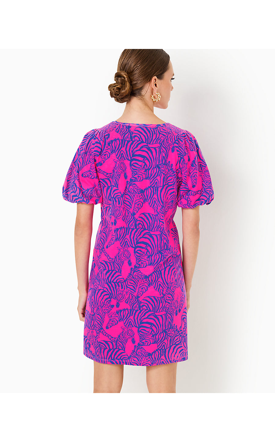 ROSEN DRESS | PASSION FRUIT PINK WILD NIGHTS