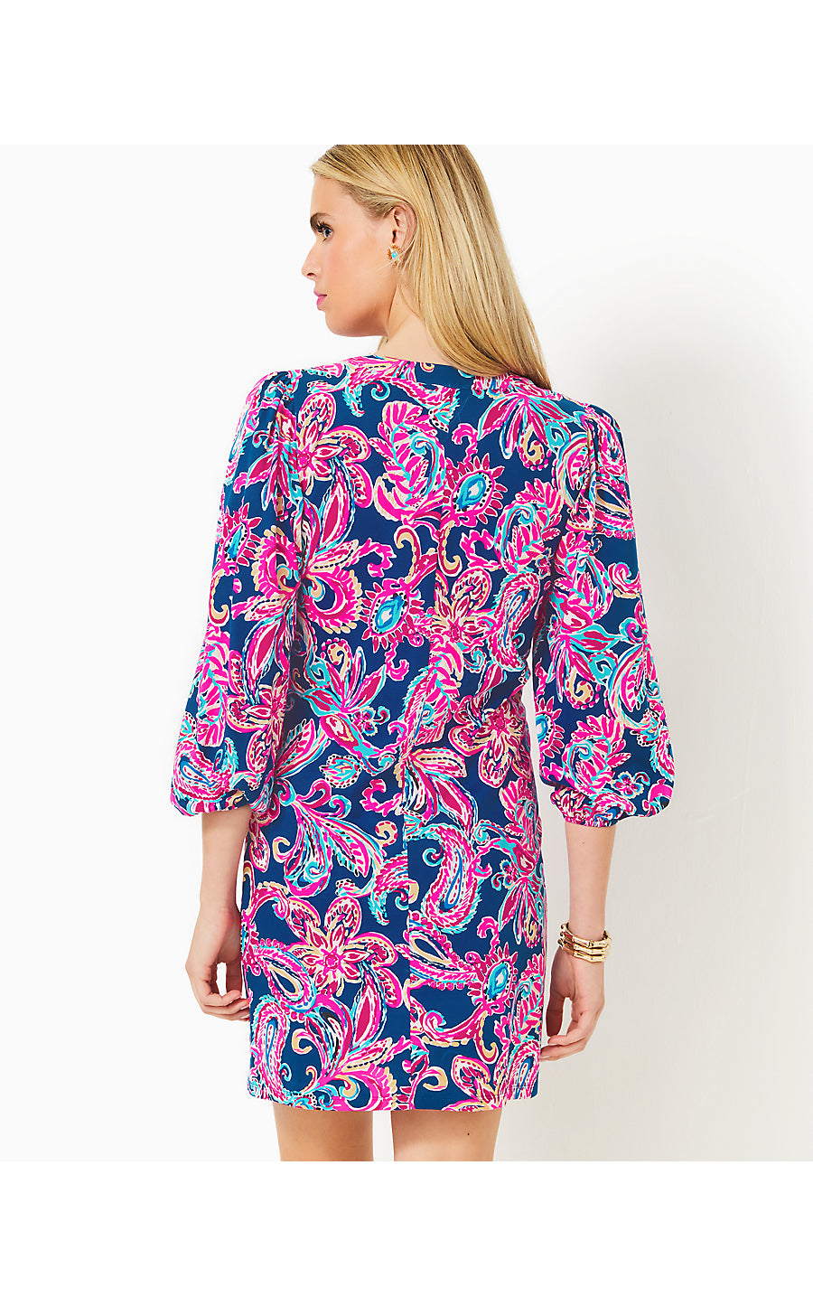 EMERY DRESS | MULTI FLITTING ABOUT