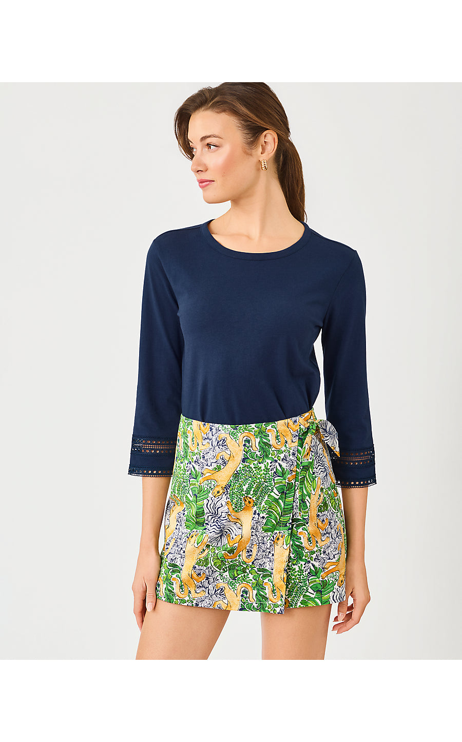 ALYSIA MINI SKORT | MULTI LIL PALM PROWL