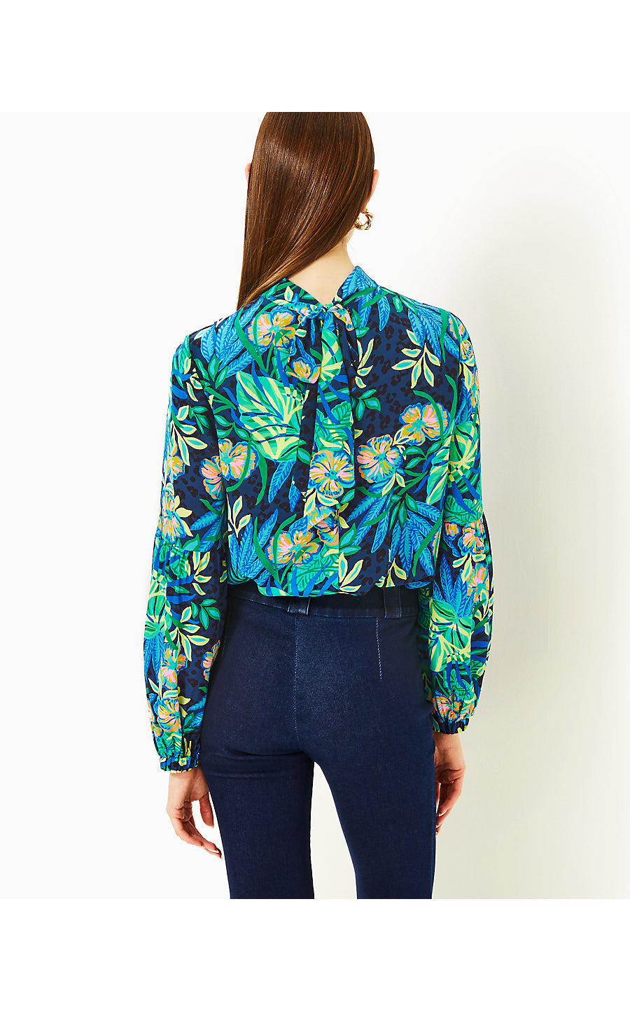 WITAKER SILK TOP | MULTI THE HOTTEST SPOT