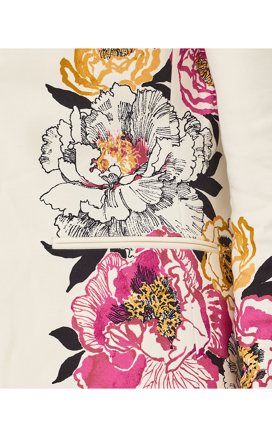 AMRYN BLAZER | COCONUT PEONY PERFECTION ENGINEERED BLAZER