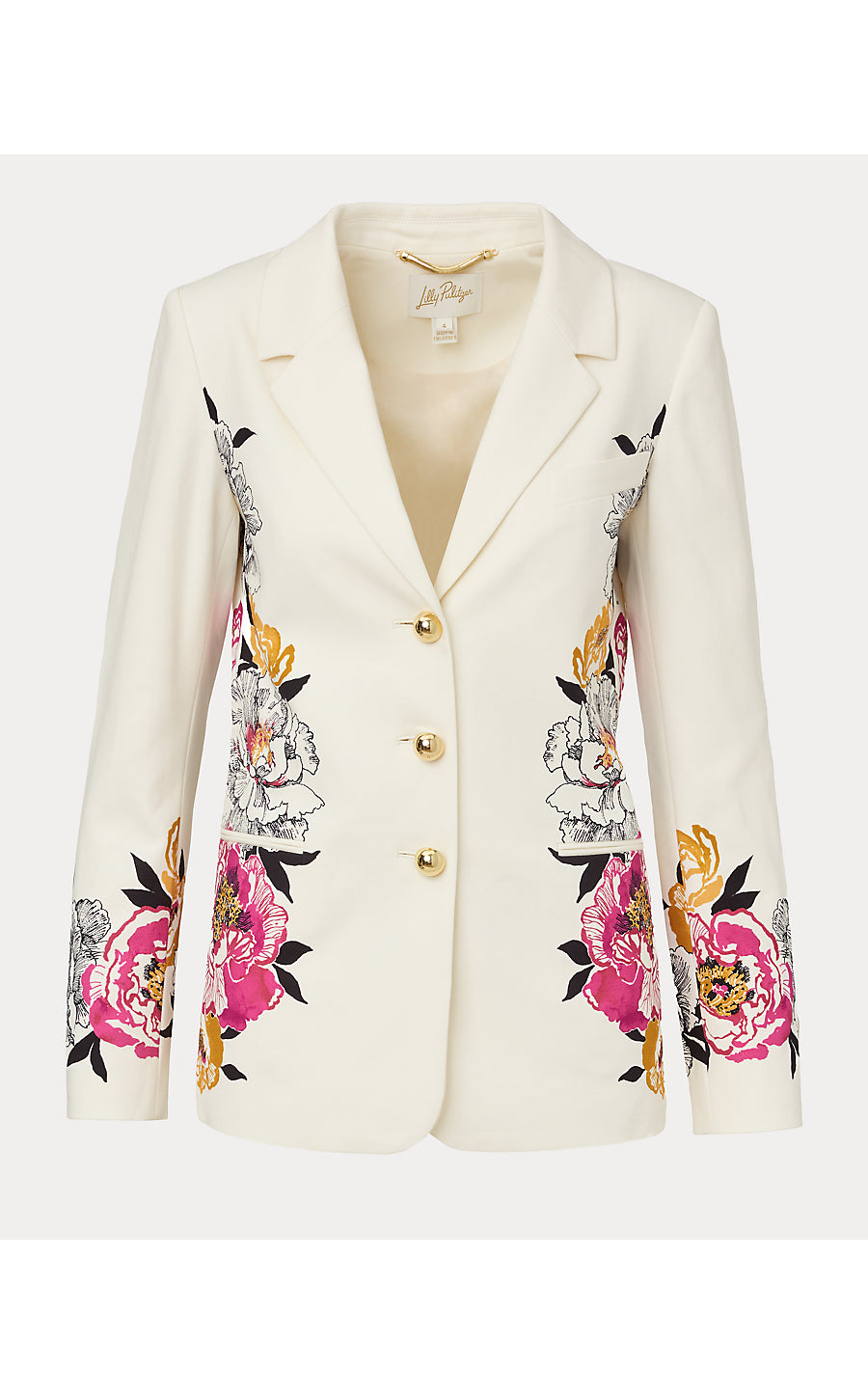 AMRYN BLAZER | COCONUT PEONY PERFECTION ENGINEERED BLAZER