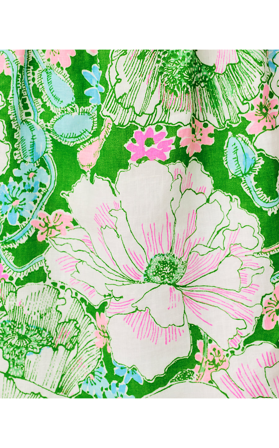 ABRALYNN LINEN | PUTTING GREEN POPPYLAND