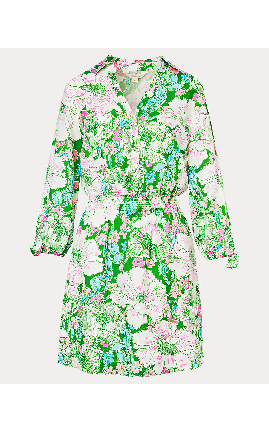 ABRALYNN LINEN | PUTTING GREEN POPPYLAND