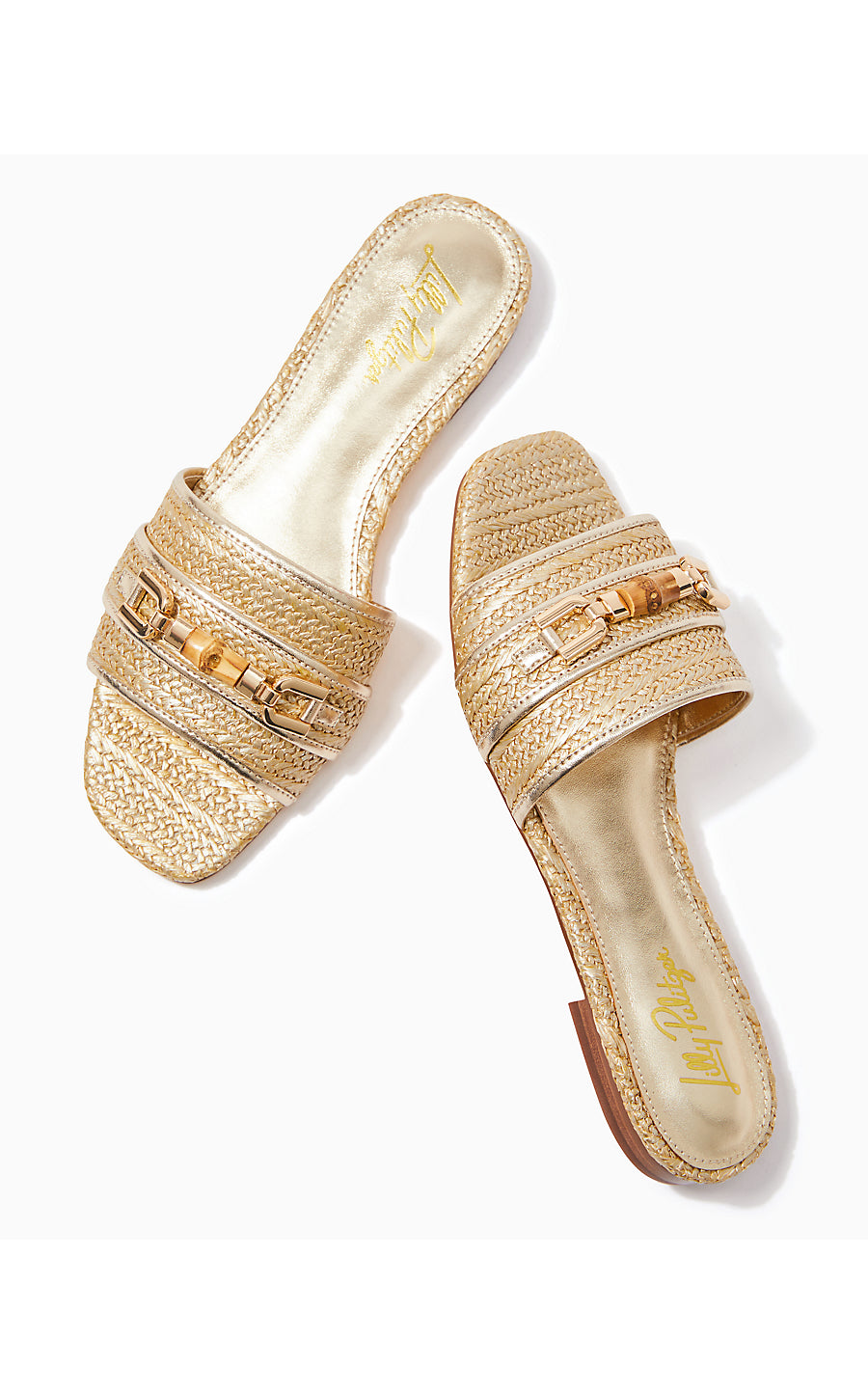 Dayna Sandal | Gold Metallic