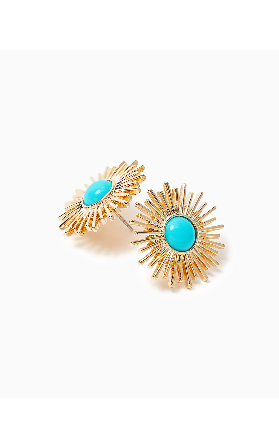 SUNSHINE JUNGLE EARRINGS | BREEZY AQUA