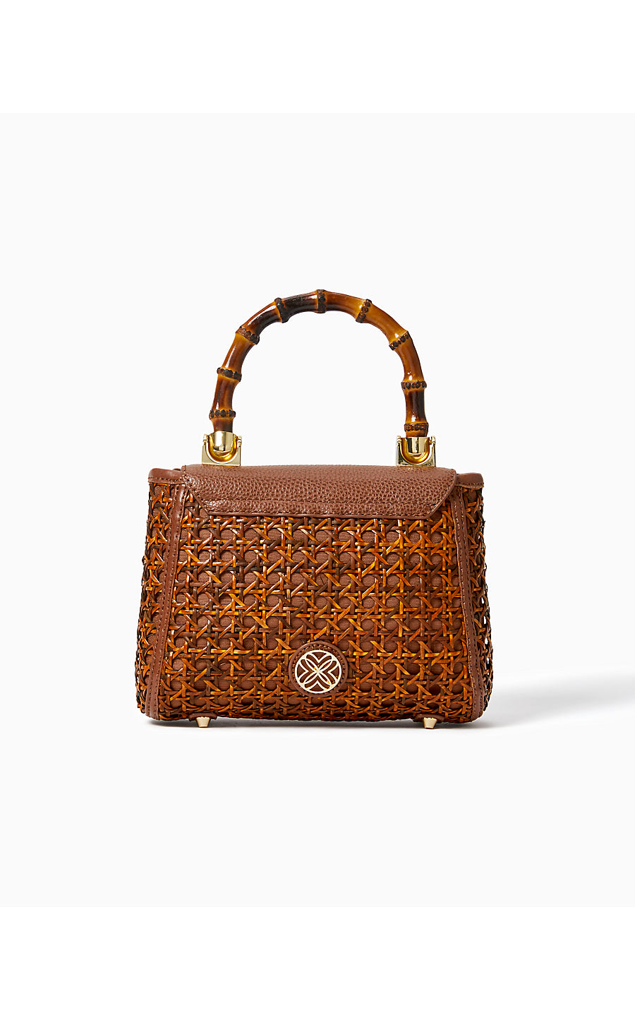 PARTON TOP HANDLE BAG | BUNGALOW BROWN