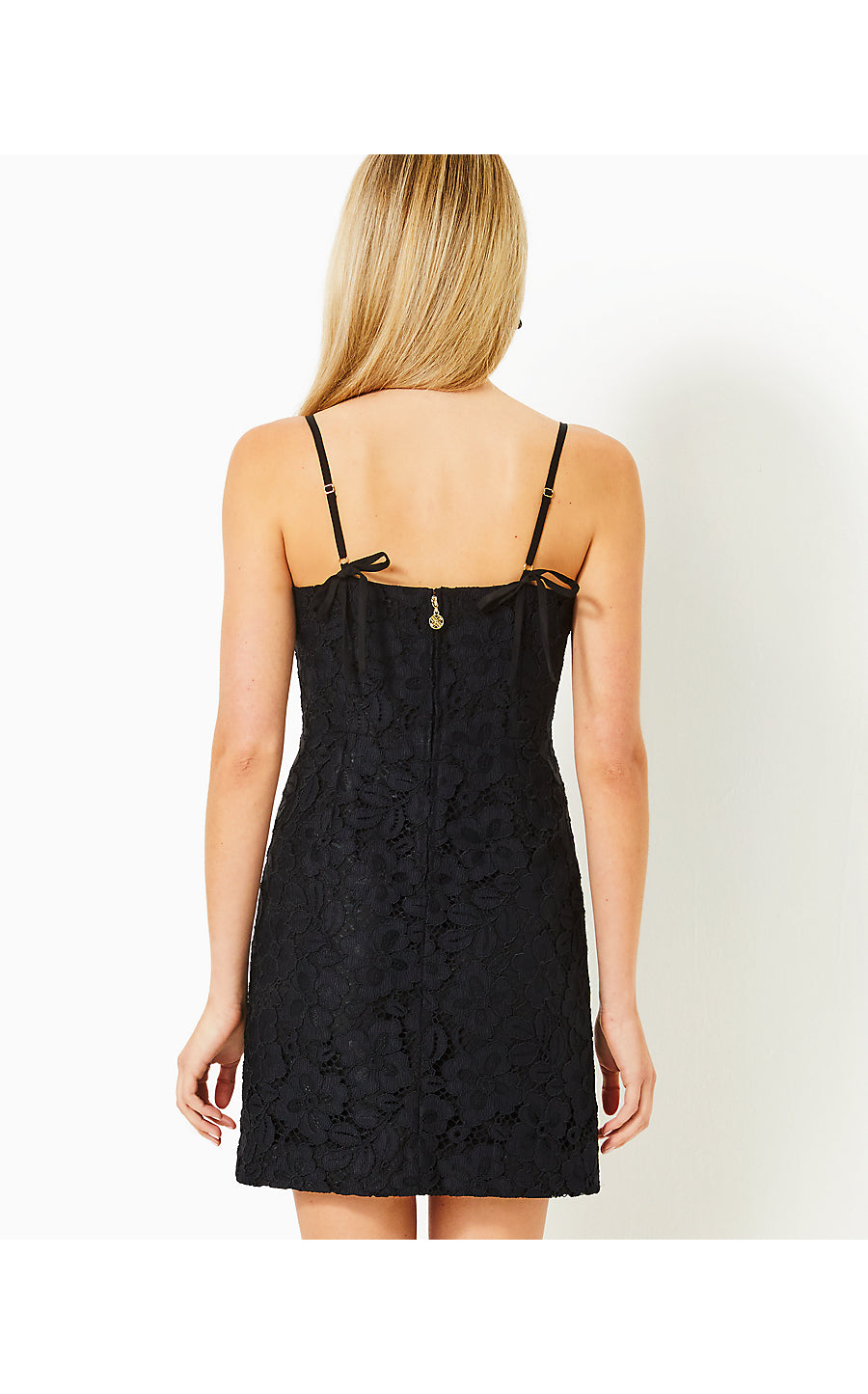 MARET LACE DRESS | NOIR FLORA CORDED LACE