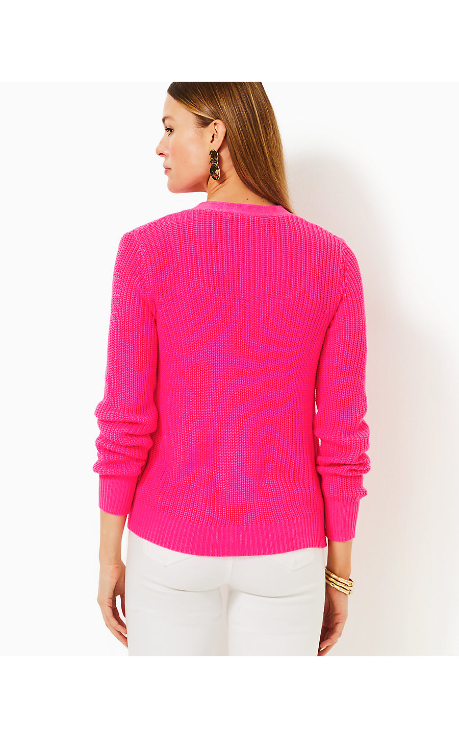 BRISTOW CARDIGAN | PASSION FRUIT PINK