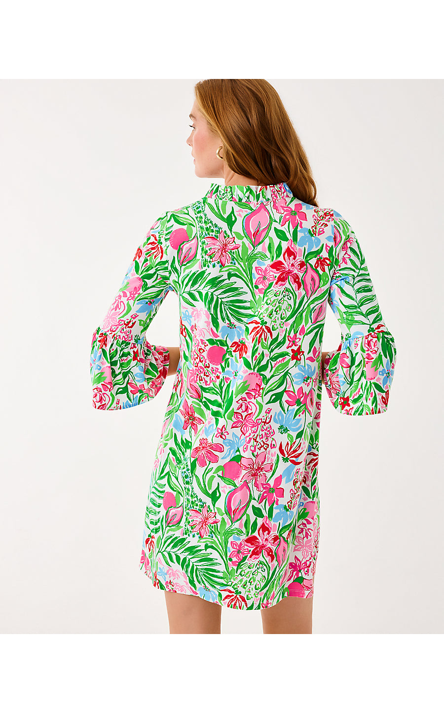 HAYES DRESS | MULTI GLOWING GARDENS