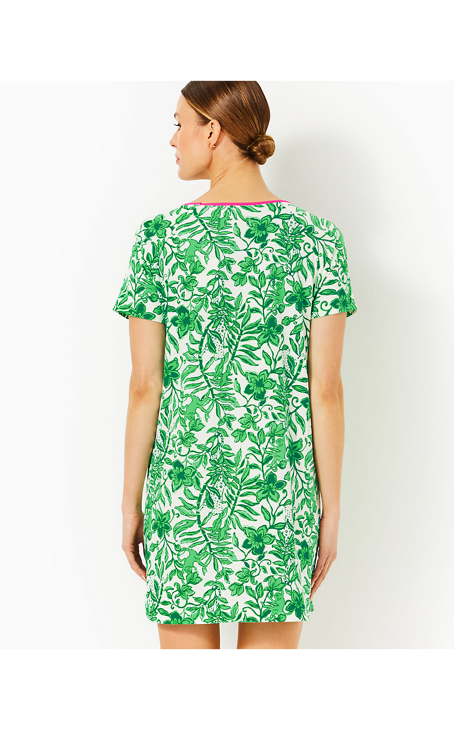 MARGENE PJ SLEEP DRESS | FIDDLE LEAF GREEN LIL ESCAPE