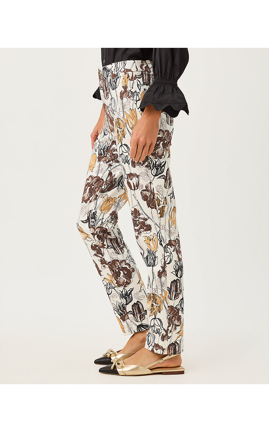 ANA HIGH RISE PANT | COCONUT BIG LILLYS