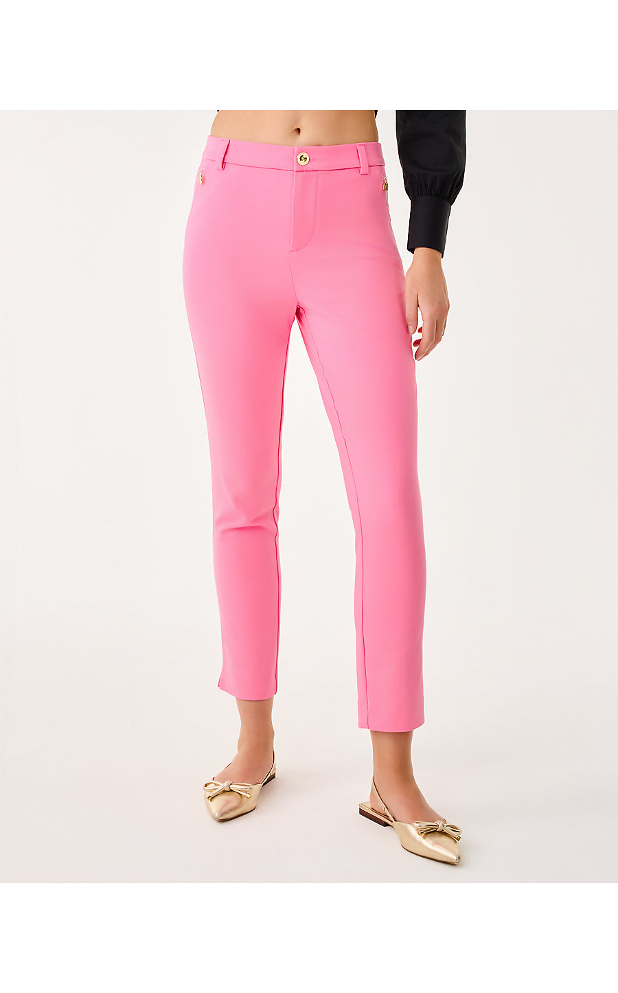 ANA HIGH RISE PANT | CONFETTI PINK