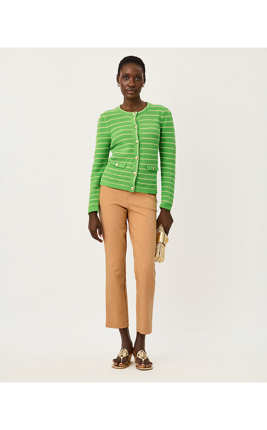 ANA HIGH RISE PANT | ICED LATTE