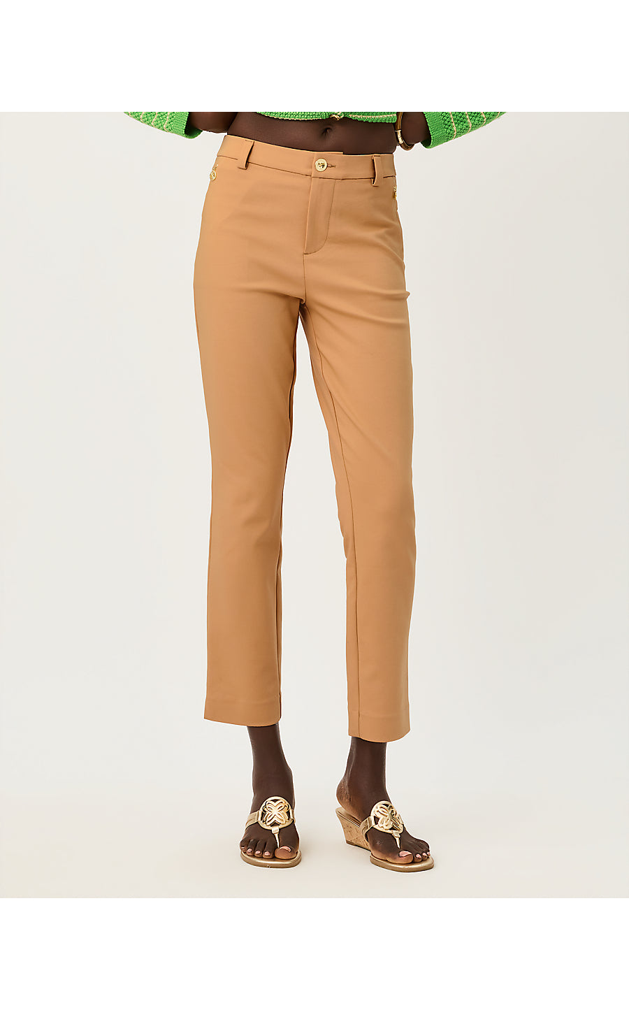 ANA HIGH RISE PANT | ICED LATTE