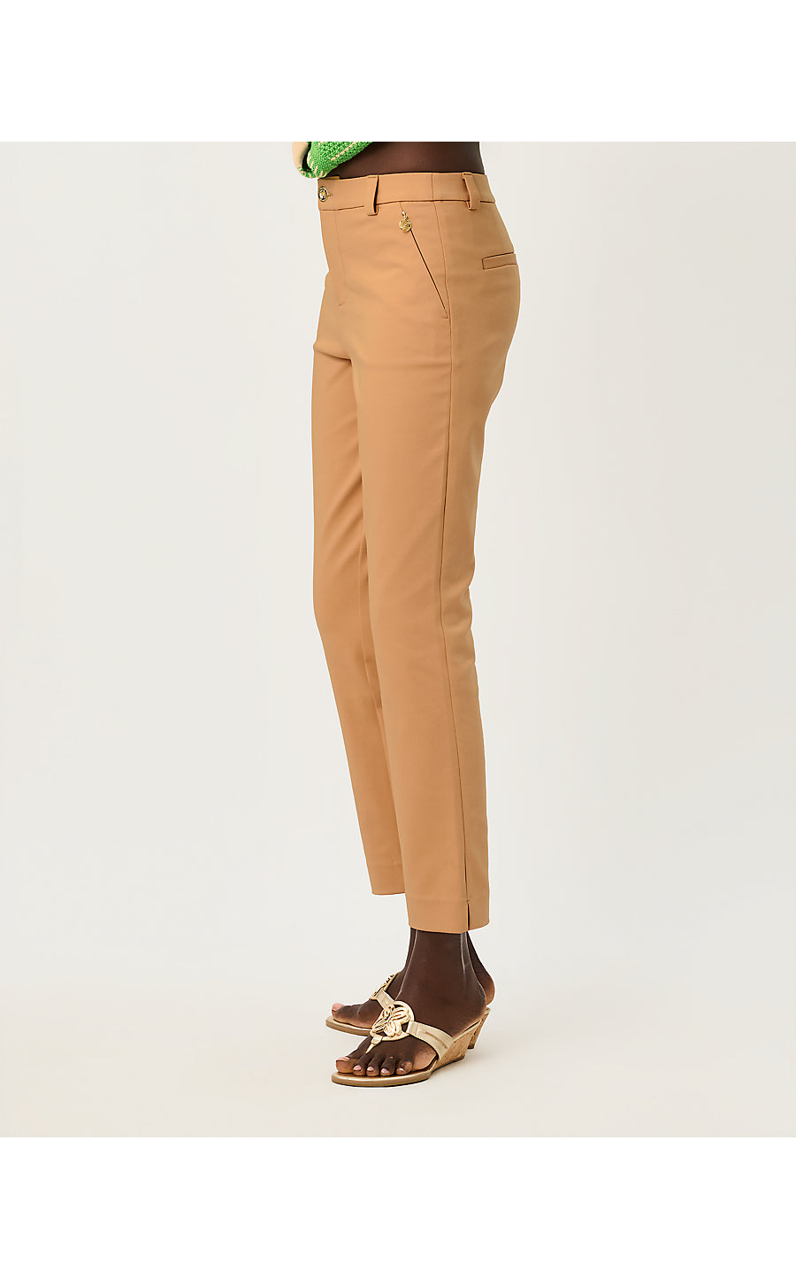 ANA HIGH RISE PANT | ICED LATTE