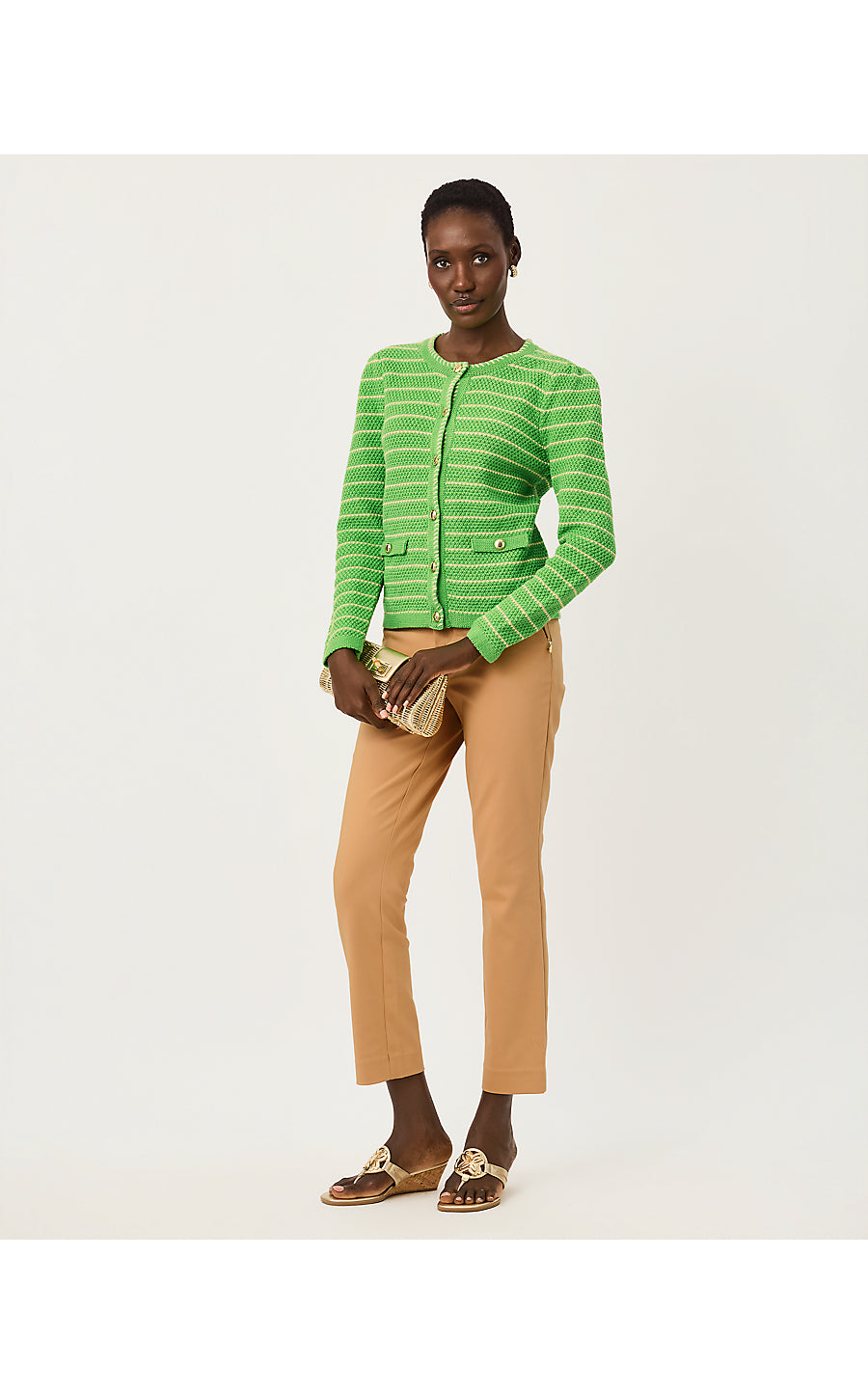 ANA HIGH RISE PANT | ICED LATTE